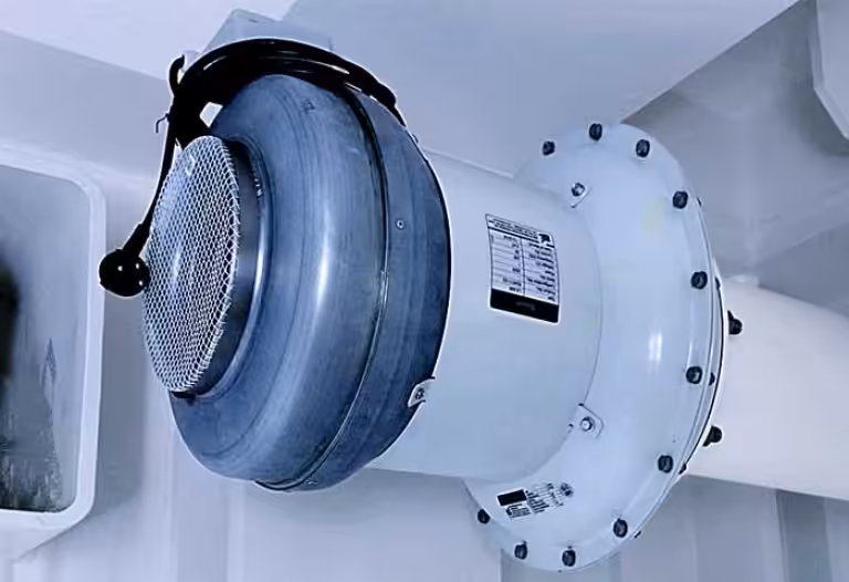 air protection system at the crew residence