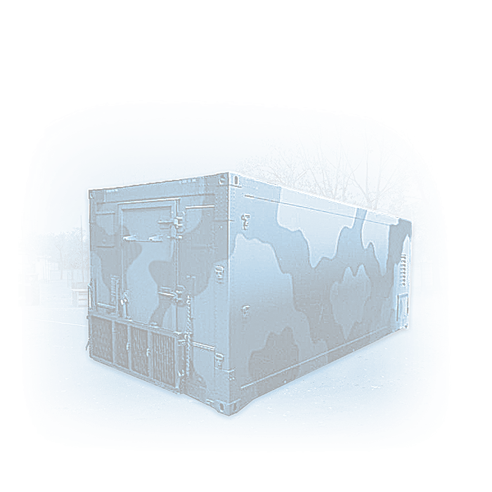 an army Containers-&-Mobile-Shelter