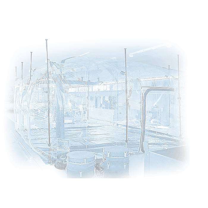isolation chamber is an ideal temporary solution to rapidly isolate and transport a ­person or an item that is thought to be contaminated