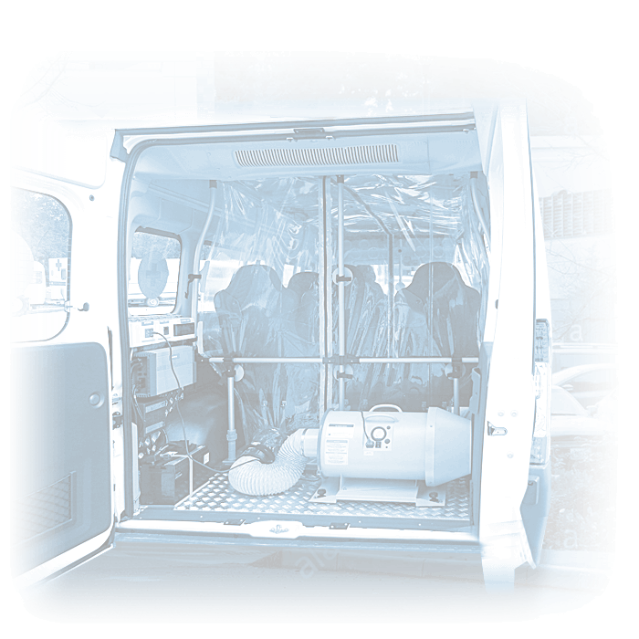 Bio-Ambulance with Biological Filtration System filters