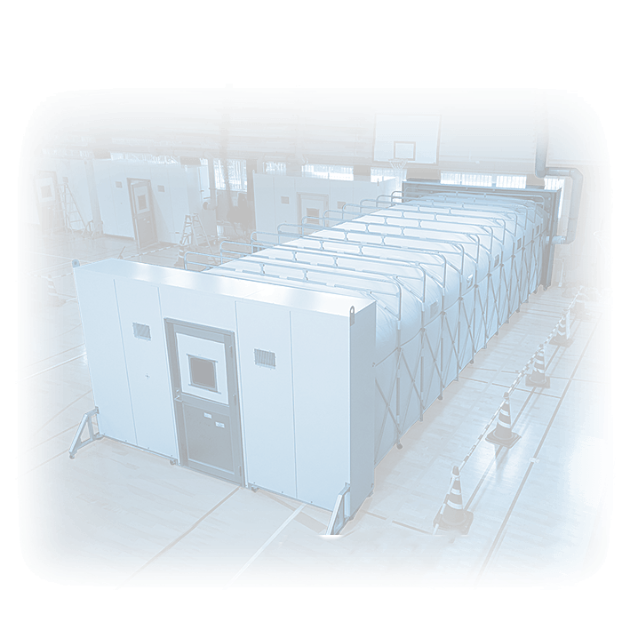 Large expandable cabinet room