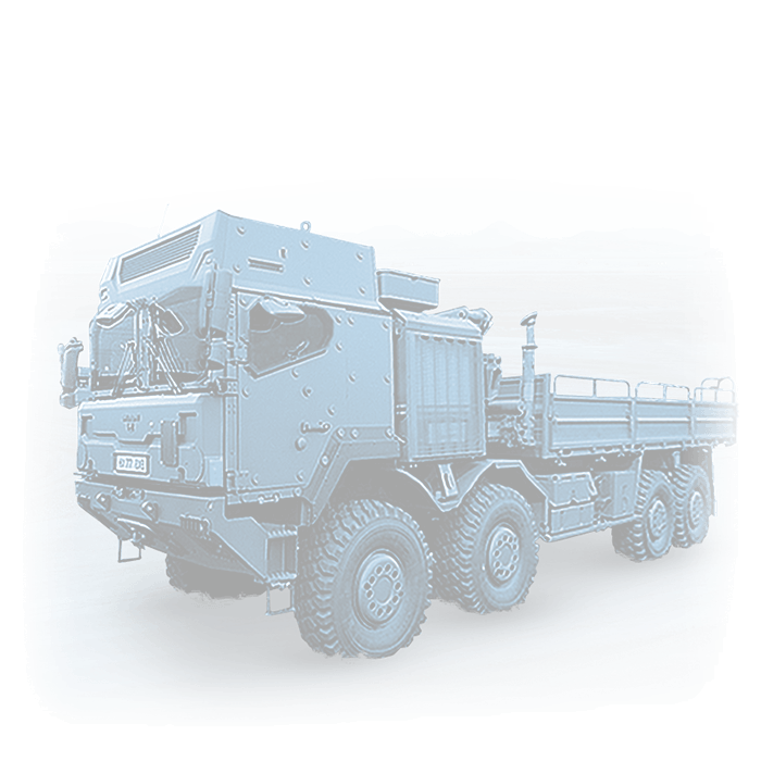MAN FSA military truck