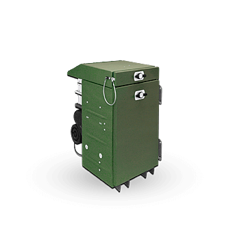 protects the interior of military and emergency vehicles against penetration of contaminated air from the outside environment