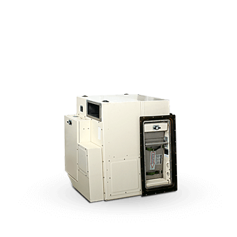 a compact, modular hybrid ventilation/ CBRN filtration system combined with an air conditioning unit